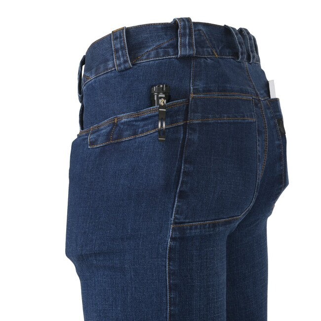 Helikon-Tex COVERT штани тактичні Denim Mid, vintage worn синій