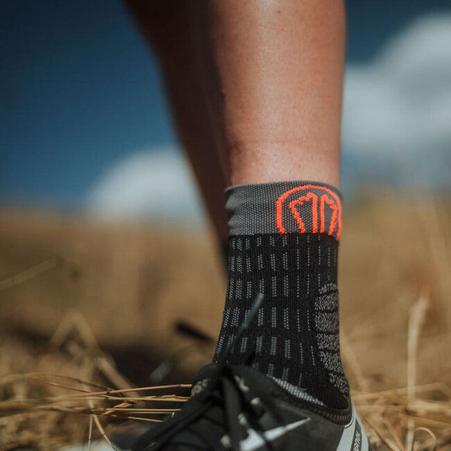 Sidas T-Free Trail шкарпетки, чорні/сірі