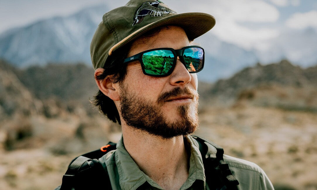 Wiley X Sierra сонцезахисні окуляри Captivate Polarized, матовий графіт, зелене дзеркало