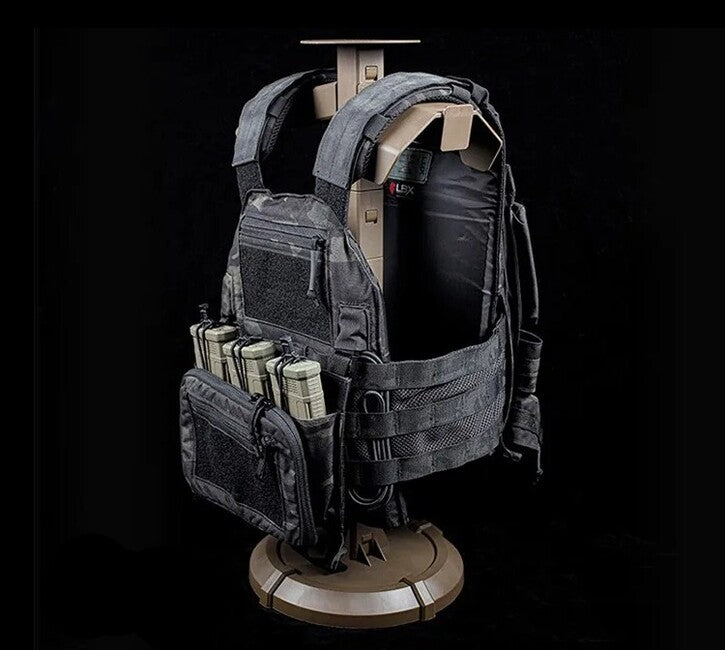 DRAGOWA Tactical Ocelot регульований штатив для тактичного спорядження, чорний