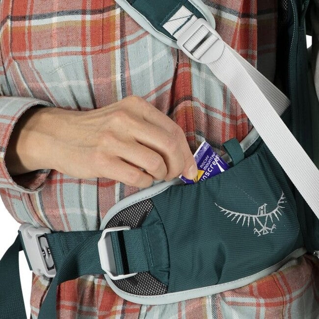 OSPREY POCO LT туристичний рюкзак для дітей, глибокий синьо-зелений