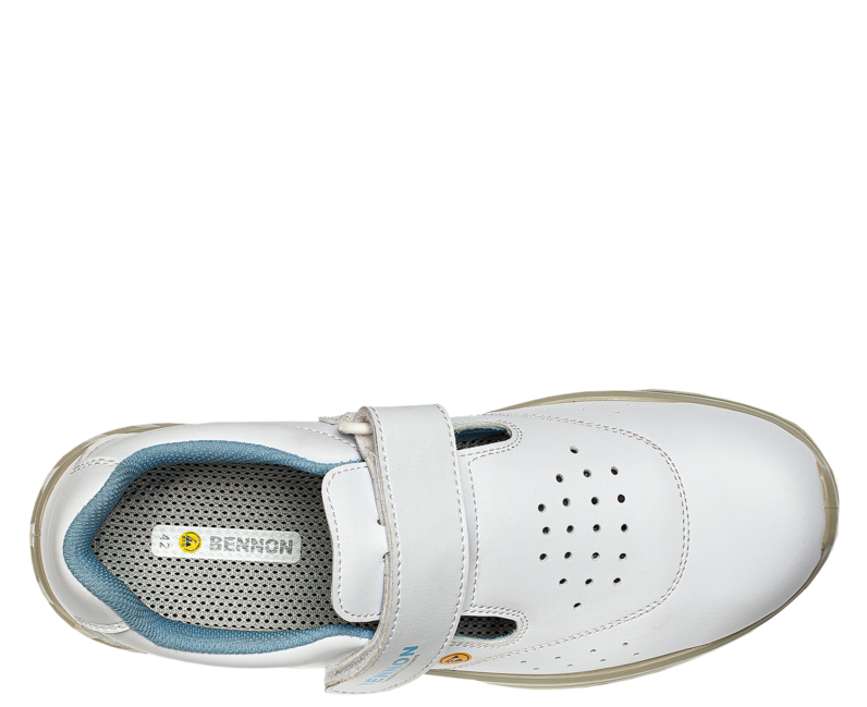 BENNON WHITE S1 ESD робочі сандалі