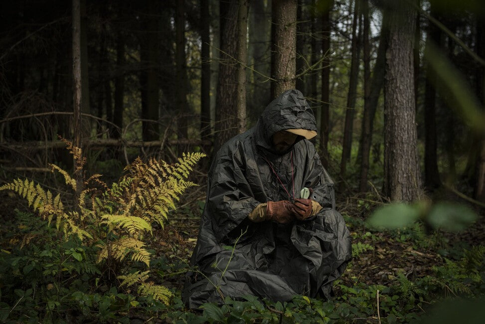 Helikon-Tex PONCHO U.S. MODEL, оливкова