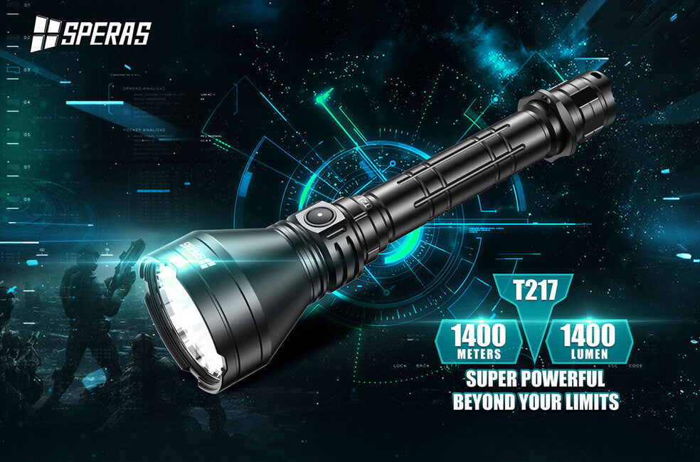 Speras T217 мисливський ліхтар 1400LM 1400M
