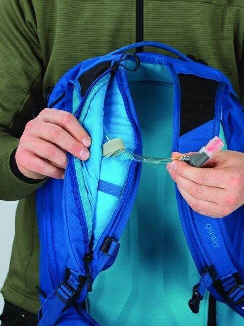 OSPREY KAMBER 20 лижний альпійський рюкзак, альпійський синій