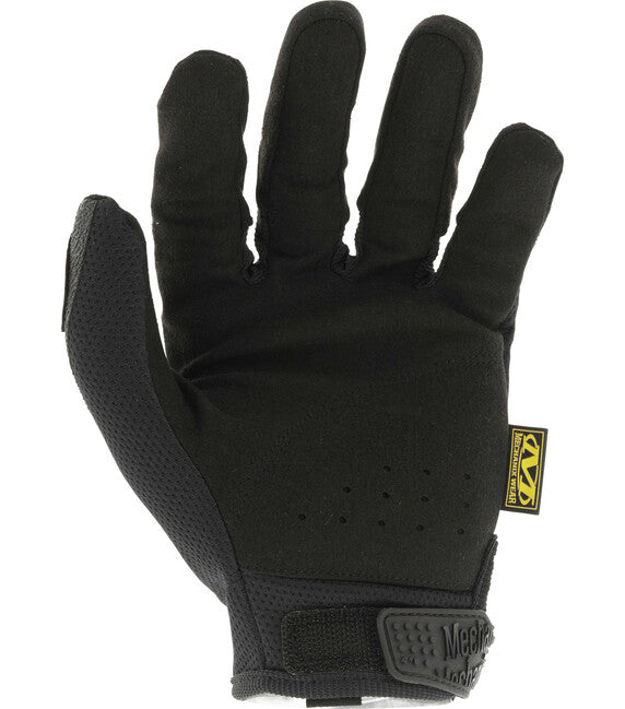 Mechanix Original тактичні рукавиці, чорні з білим написом
