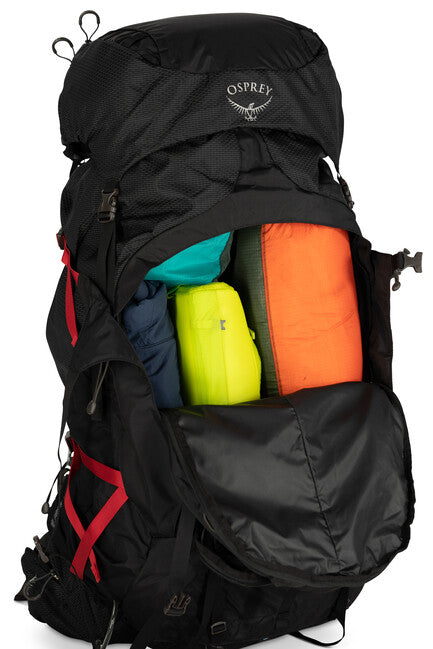 OSPREY Aether Plus 100 туристичний рюкзак, чорний