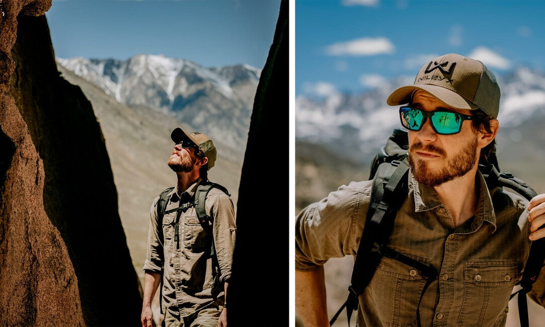 Wiley X Sierra сонцезахисні окуляри Captivate Polarized, матовий графіт, зелене дзеркало