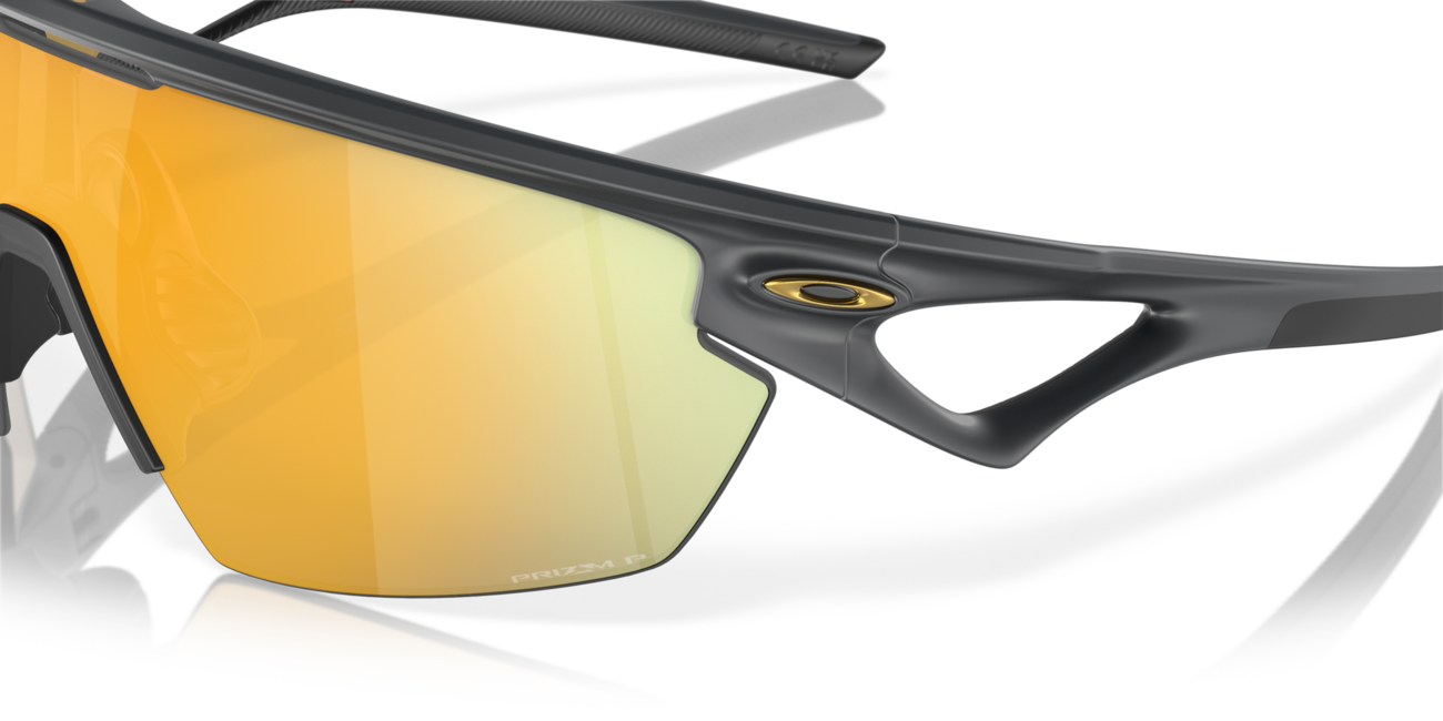 Oakley SPHAERA сонцезахисні окуляри з оправою Matte Carbon і лінзами Prizm 24K Polarized 36