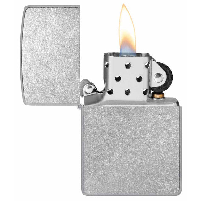 Zippo бензиновий запальничка street chrome