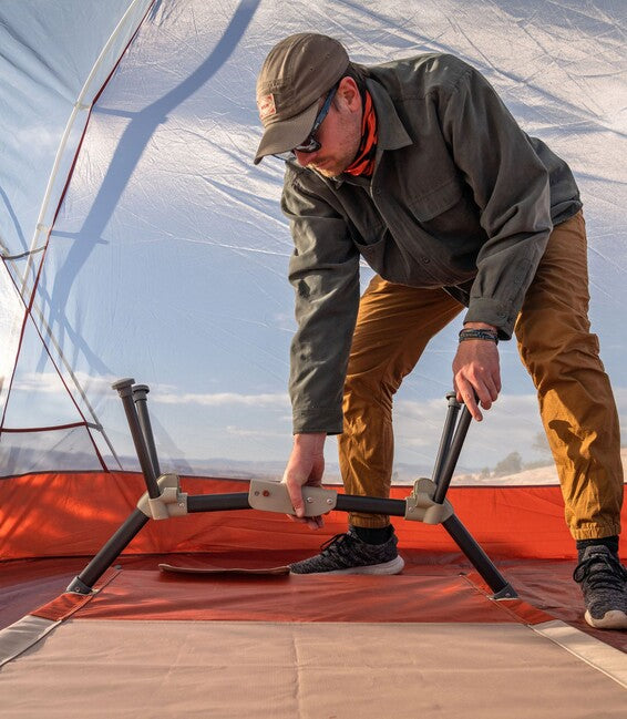 Klymit Mesa Cot XL розкладачка, червона