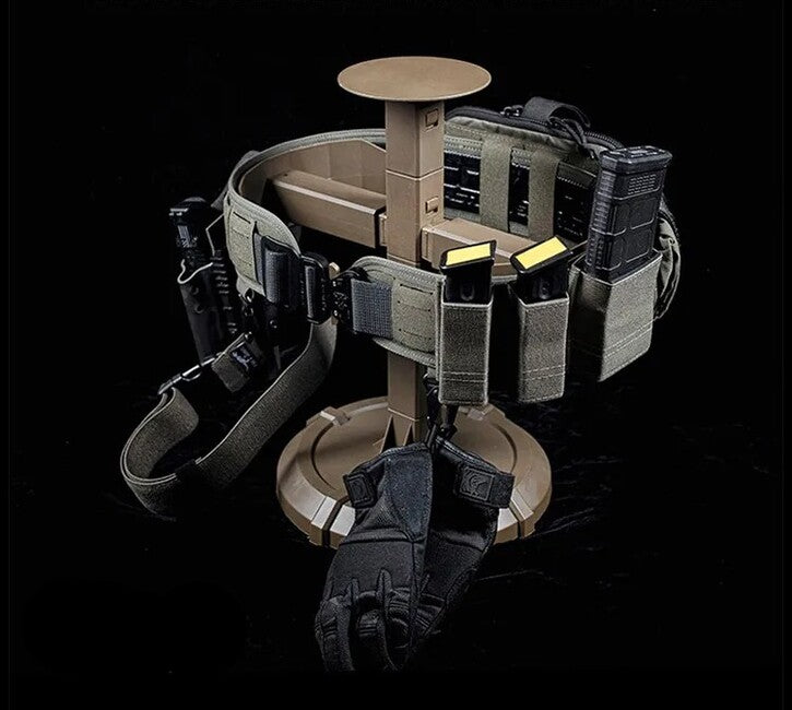 DRAGOWA Tactical Ocelot регульована стійка для тактичного спорядження, койотовий коричневий