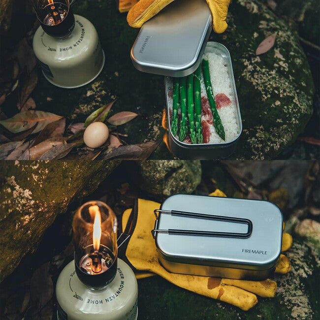 Fire Maple Frost алюмінієва обідня коробка з кришкою 800 мл