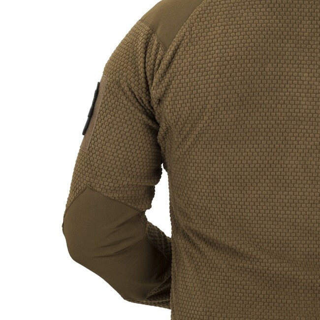 Helikon-Tex ALPHA HOODIE толстовка з капюшоном Grid Fleece, темно-сірий