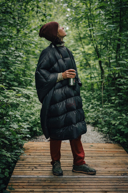 Patizon Multi Quilt 250 спальный мешок M, чорний/червоний