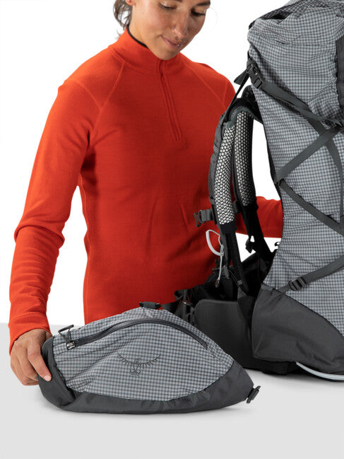 OSPREY Ariel Pro 75 туристичний рюкзак, срібний lining