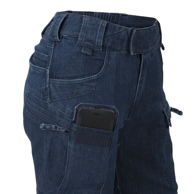 Helikon-Tex UTP Resized міські штани тактичні жіночі Denim Stretch, темно-синій