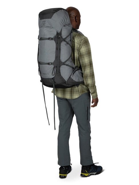 OSPREY AETHER PRO 75 туристичний рюкзак, срібний lining
