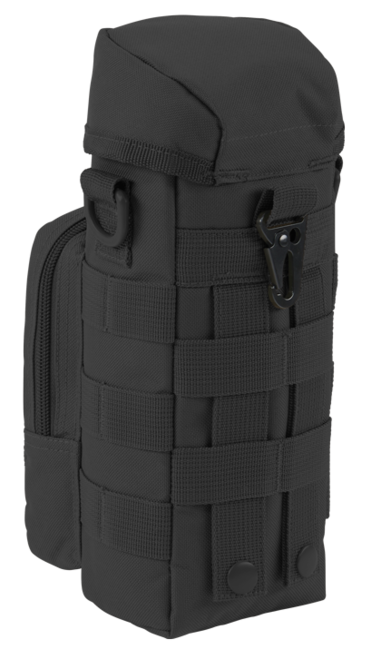 Brandit Molle чохол для пляшки з кишенькою II, чорний