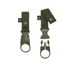 Brandit MOLLE тримач для пляшки, 2 шт., оливкова