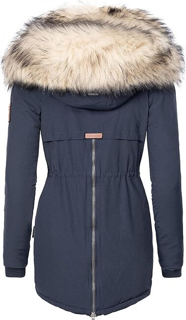Navahoo softshell куртка зимова жіноча s з капюшоном, синя