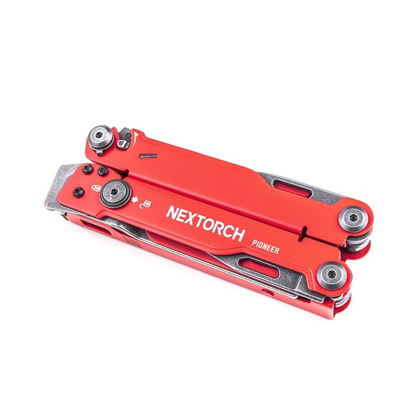 NexTorch® Pioneer MT20RE багатофункціональний інструмент rescue edition, червоний