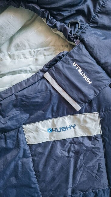HUSKY Mantilla ультралегкий трисезонний спальний мішок -5, темно-синій
