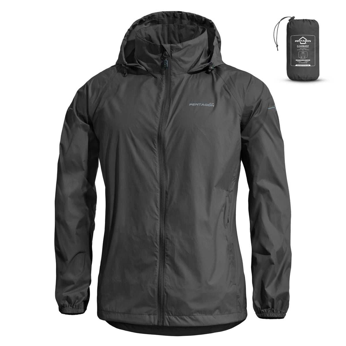 Pentagon Cloudburst Packable куртка жіноча, чорна