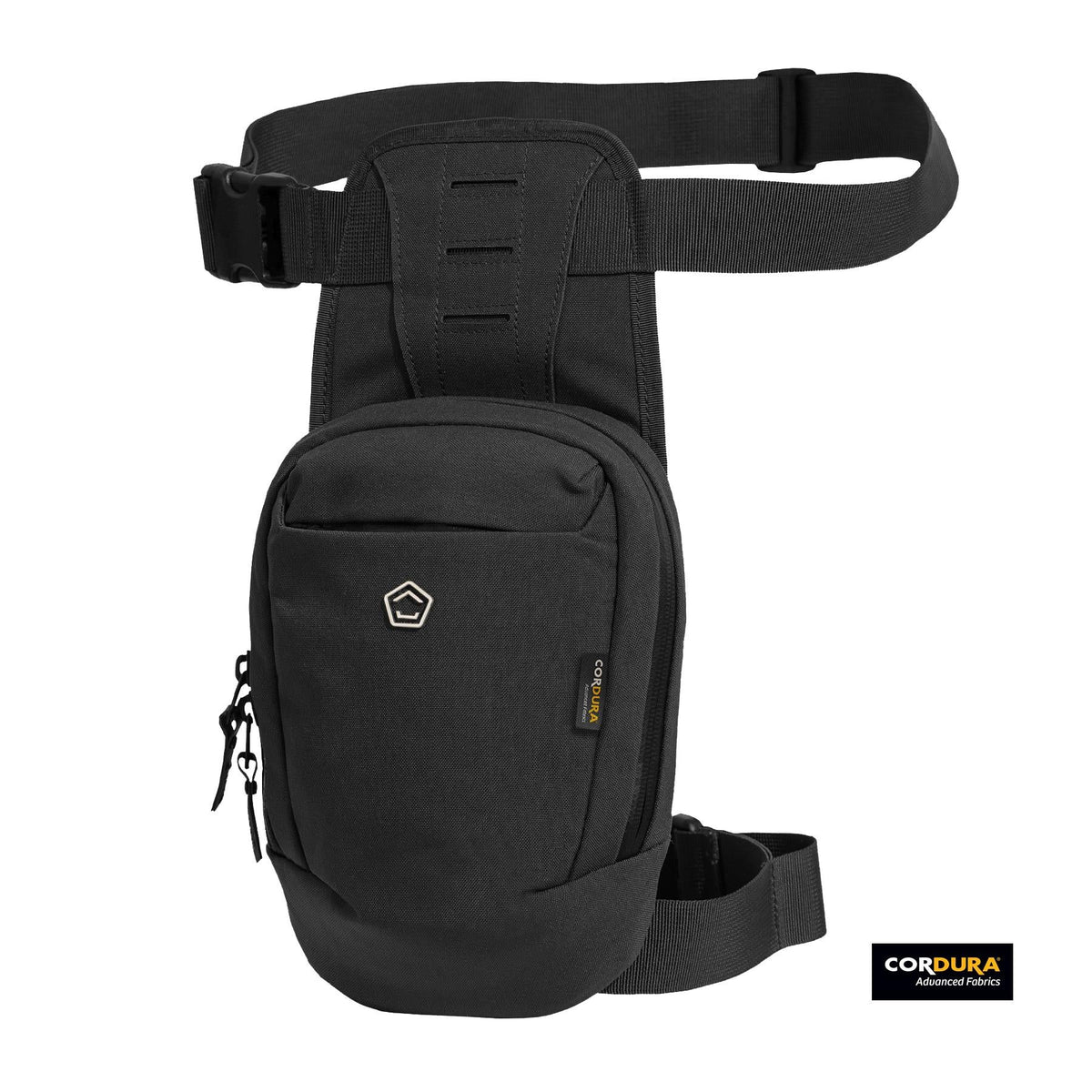 Pentagon Consul Thigh Pouch поясна сумка, чорна