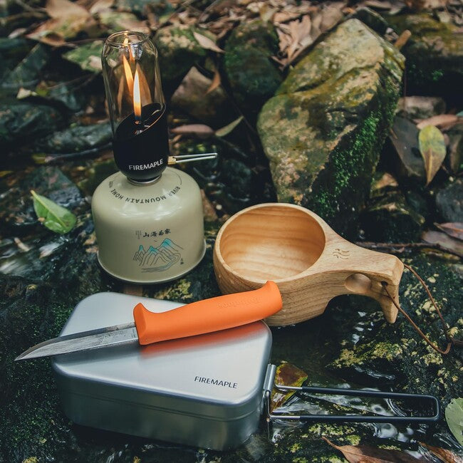 Fire Maple газовий лампаш з боросилікатним склом, чорний