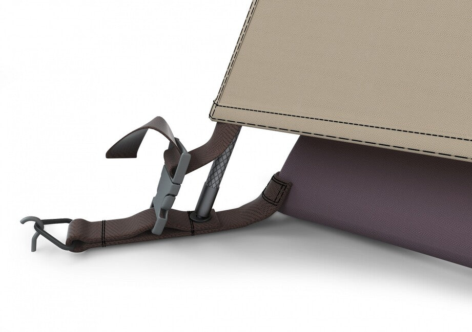 Husky Bird 3 Plus ultralight експедиційний намет для 3 осіб, Black Coating light brown