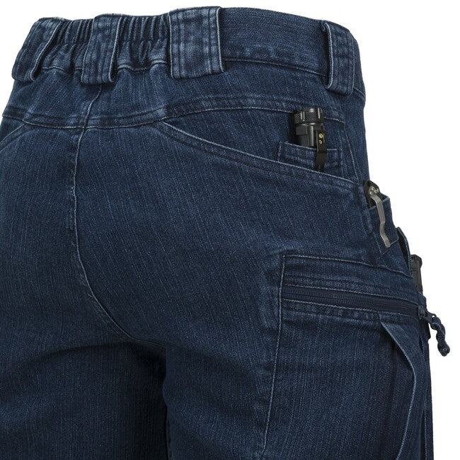 Helikon-Tex UTS короткі тактичні штани 8.5" – Denim Stretch – темно-синій