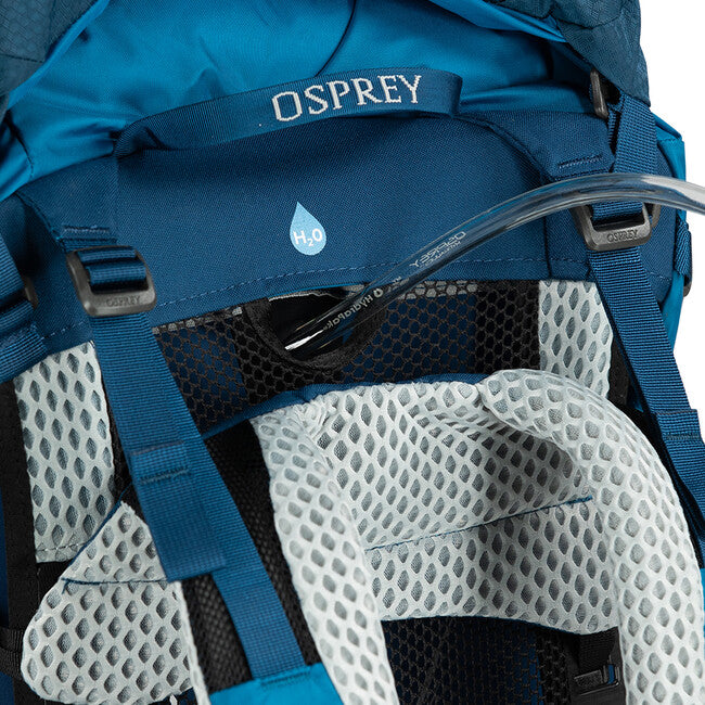 OSPREY ATMOS AG LT 65 туристичний рюкзак, нічна зміна/вулканічний синій