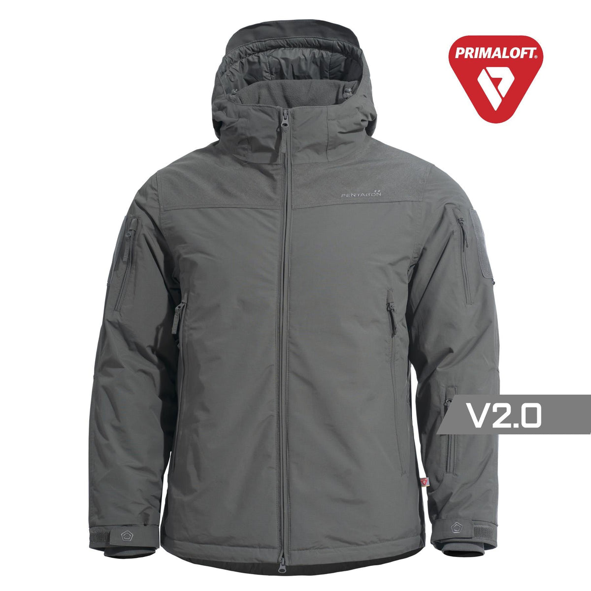 Pentagon LCP V2.0 Primaloft зимова куртка чоловіча, попіл сірий