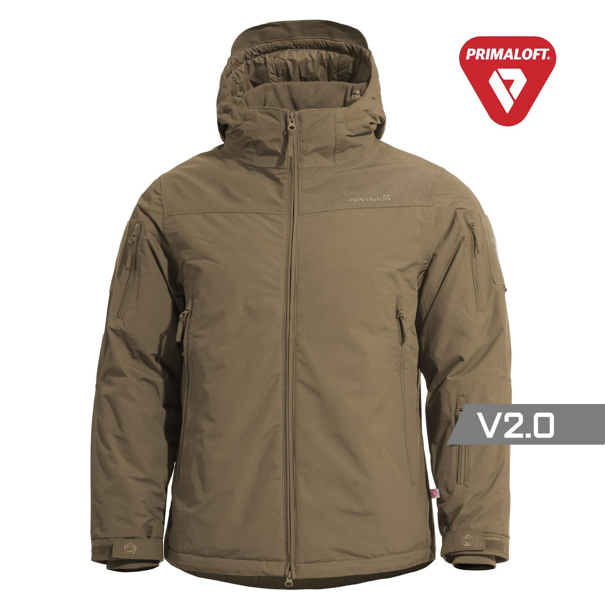 Pentagon LCP V2.0 зимова куртка чоловіча Primaloft, койотовий коричневий