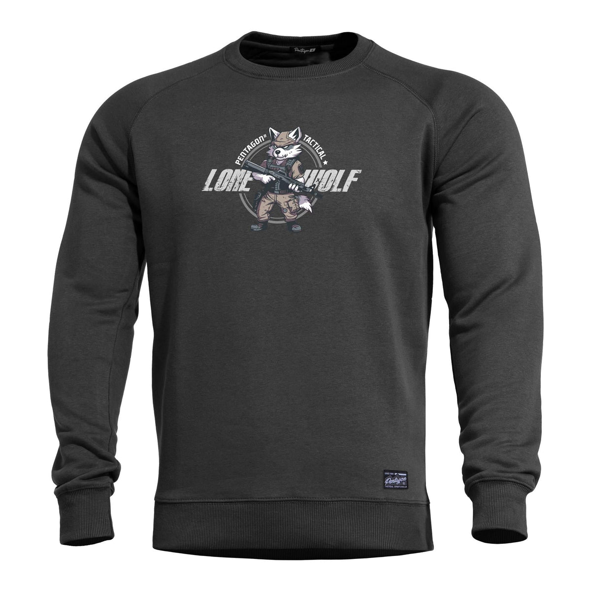 Pentagon Lone Wolf світшот чоловічий, чорний