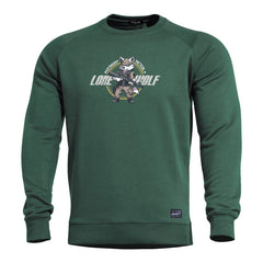 Pentagon Lone Wolf світшот чоловічий, весняно-зелений