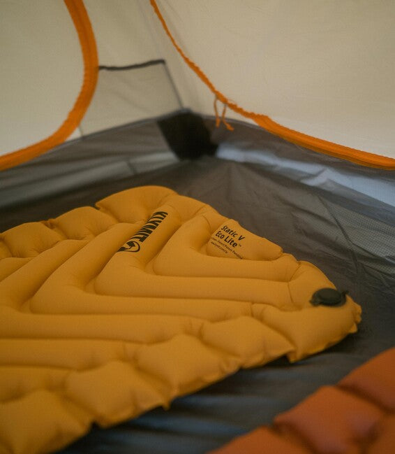 Klymit Static V Lite ECO килимок, світлозолотий