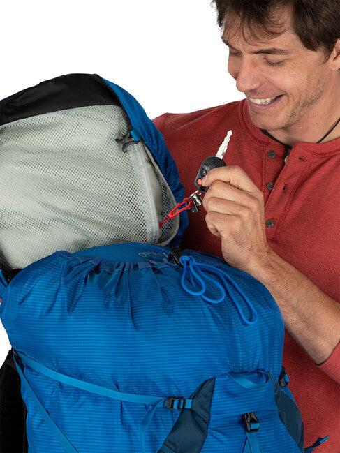 OSPREY EXOS 58 туристичний рюкзак, синій ribbon