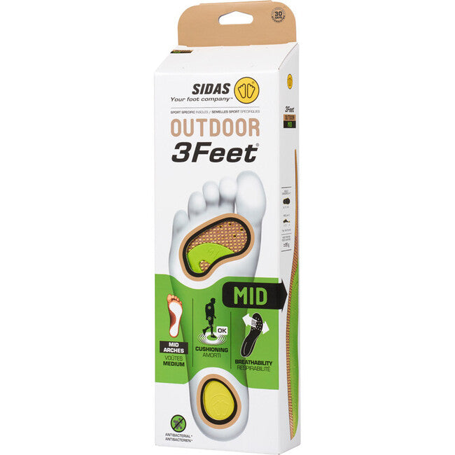 Sidas 3Feet Outdoor Mid устілки для взуття