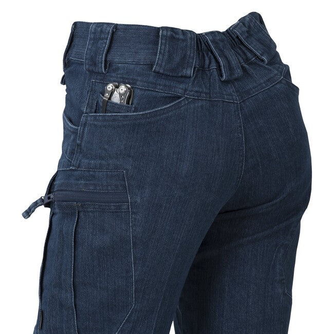 Helikon-Tex UTP Resized міські штани тактичні жіночі Denim Stretch, темно-синій