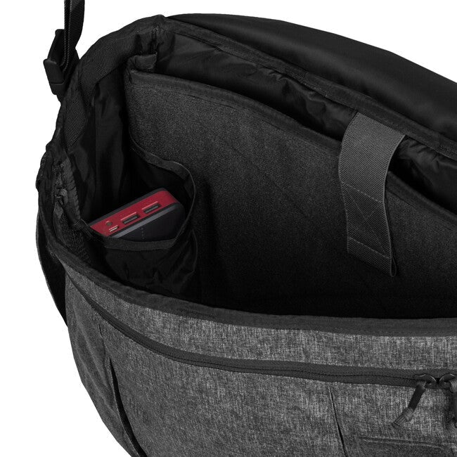 Helikon-Tex Urban сумка через плече Nylon, melange black-grey, medium