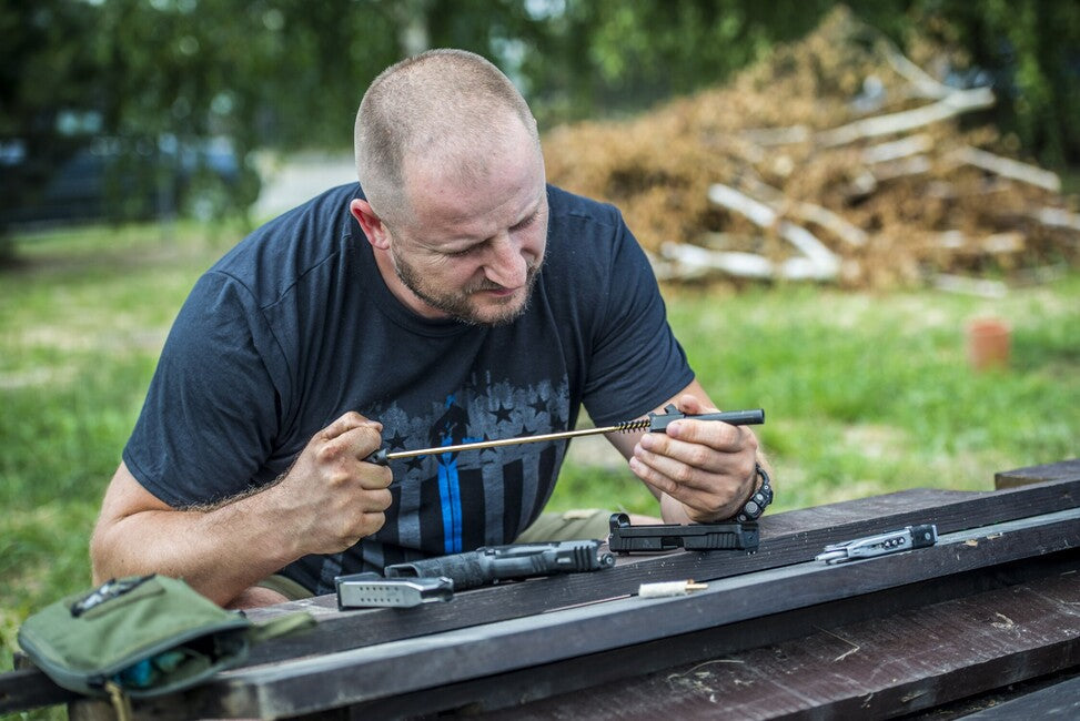 Helikon-Tex набір для чищення зброї .40 / 10 mm мідний, чорний