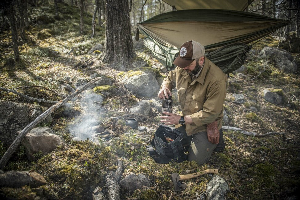 Helikon-Tex Bushcraft Haversack Bag поясна сумка Cordura®, користувач