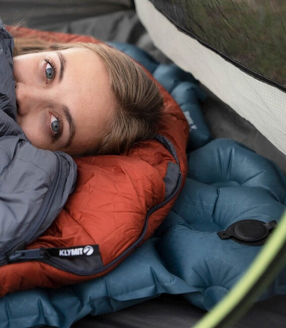 Klymit Static V Luxe SL каремат, синій