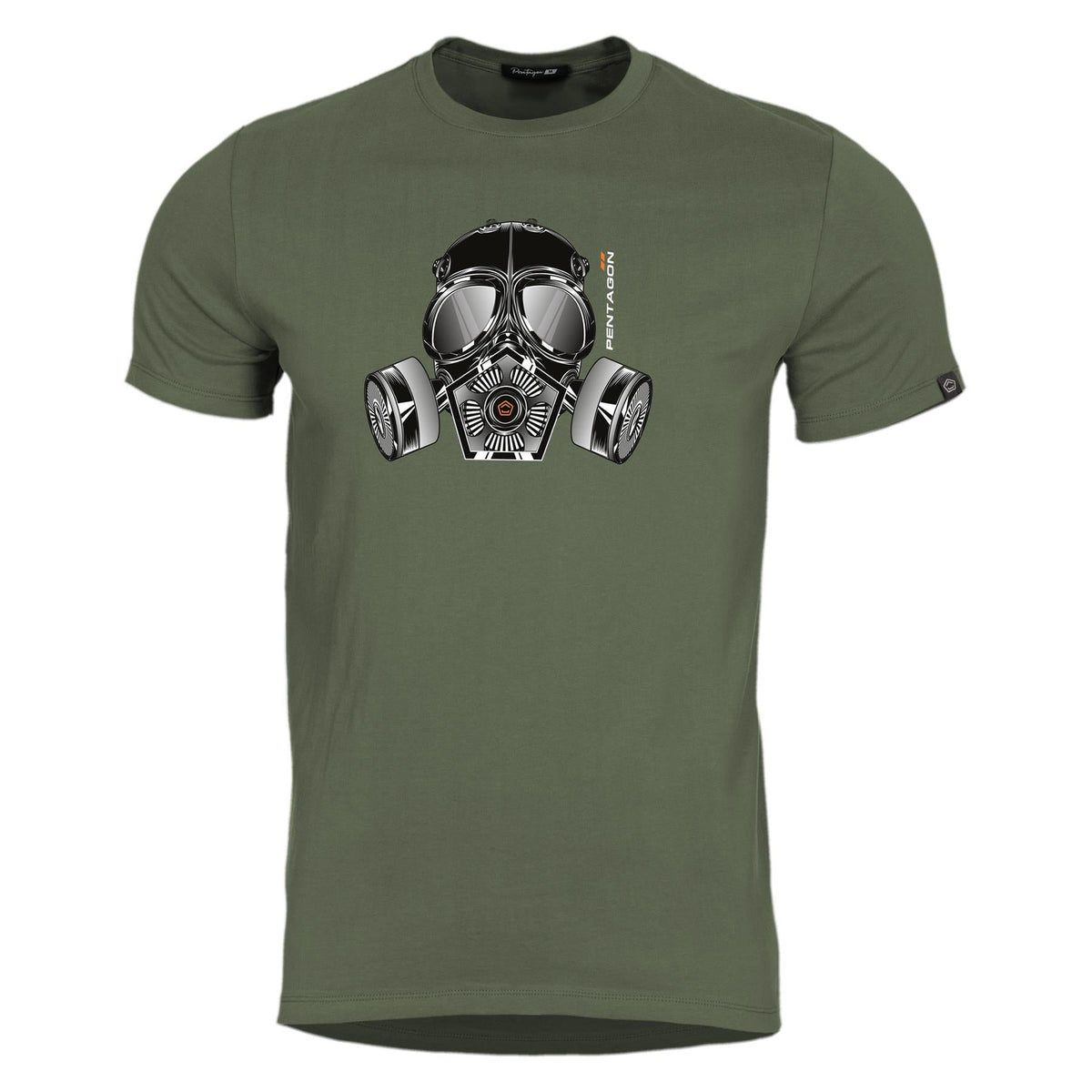 Pentagon футболка Gas Mask, оливкова