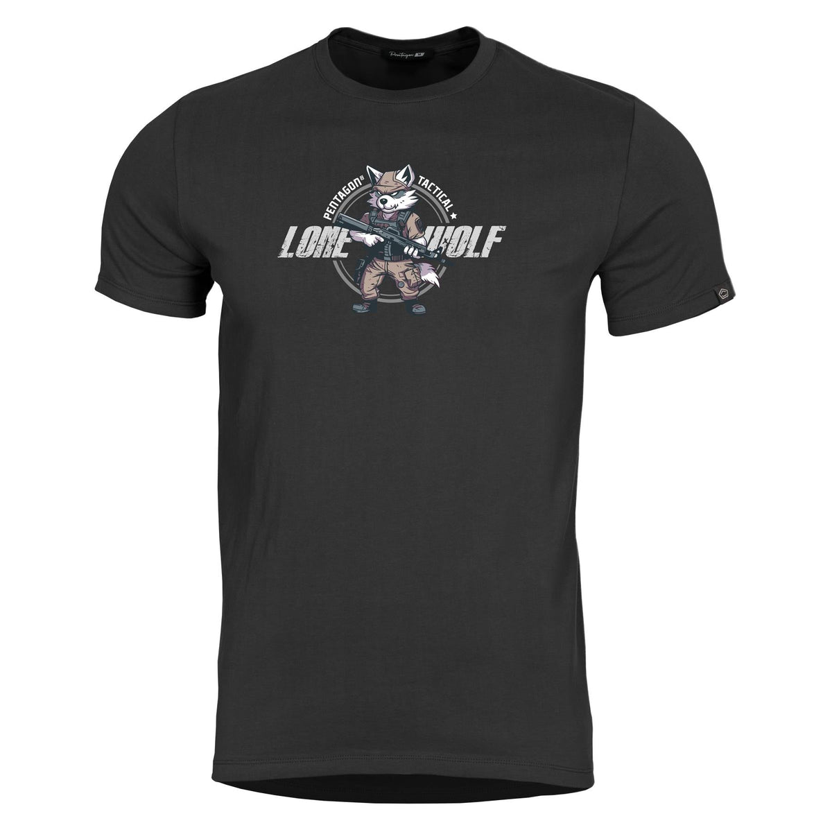 Pentagon Ageron Lone Wolf футболка, чорна
