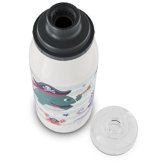 ALFI isoBottle Kids дитяча пляшка для пиття з нержавіючої сталі, пірат, 0,35 л