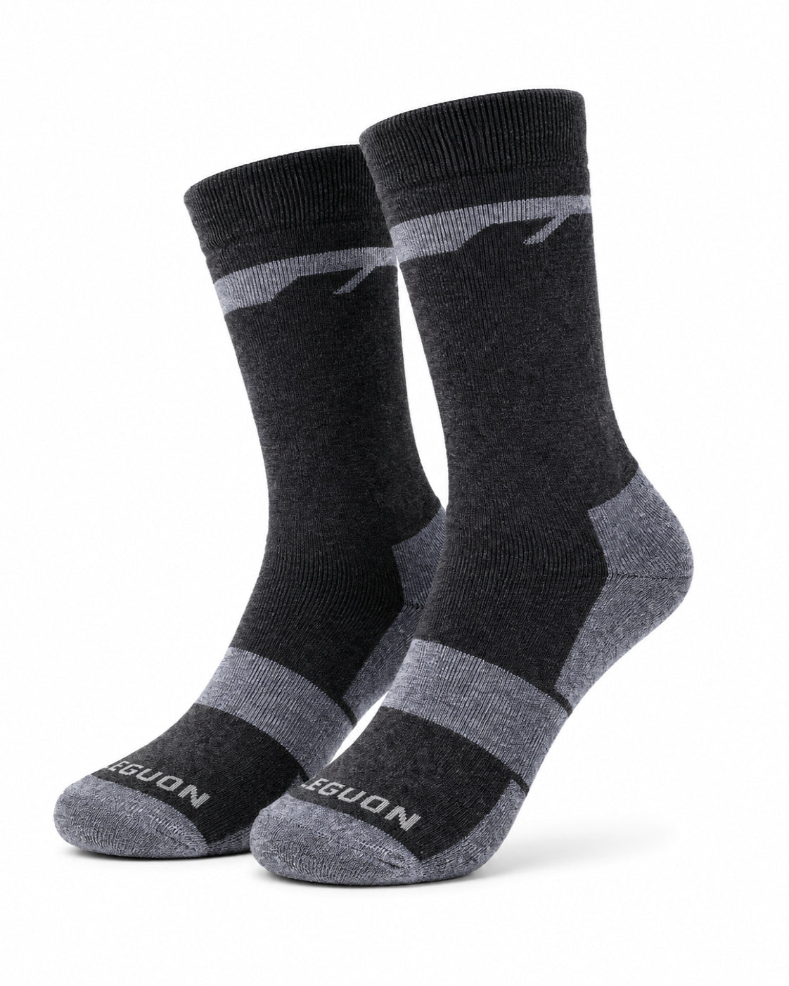 Leguon Arkon Merino Heavyweight шкарпетки, чорні