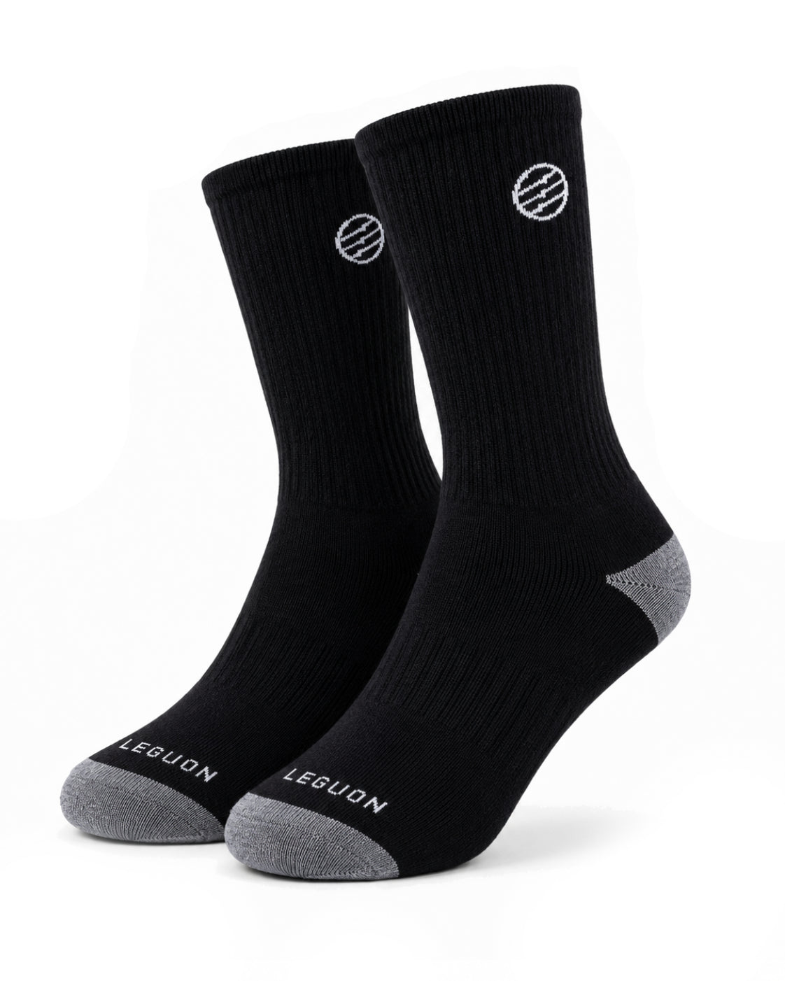 Leguon Aegon Merino Lite шкарпетки, чорні